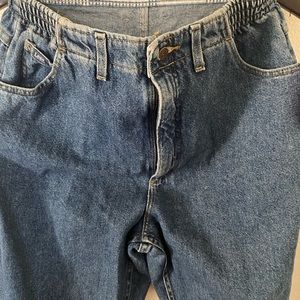 Vintage Lee Mom Jeans Side Elastic